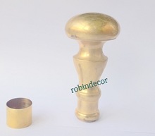  BRASS POLISH HANDLE, Color : Golden