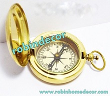  Brass Sundial Compass, Size : 4 cm