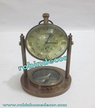 Table Clock with Compass