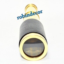 Telescope Brass Leather Wrapped