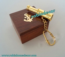  TELESCOPE Key Ring, Color : Gold
