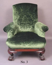Retro Vintage Baroque Armchair, Color : Optional