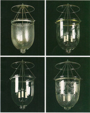 Collectors Corner Vintage Glass Lamps, Color : Clear