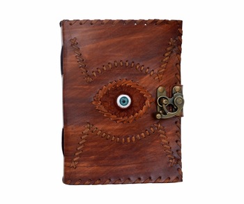 Handmade Leather Journal Diary Book, for Gift, Style : Hardcover