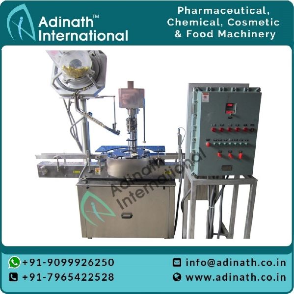 Adinath 250Kgs Head Bottle Capping Machine, Certification : ISO 9001 2008