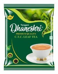 Organic 100gm Premium Tea Pouch, Packaging Type : Plastic Packet