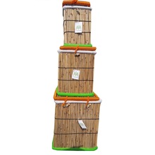 Bamboo Wooden Laundry Basket, for Clothing, Feature : Eco-Friendly