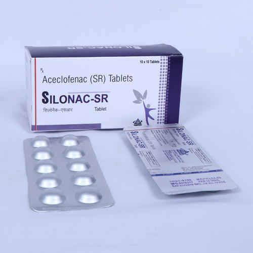 Aceclofenac and Serratiopeptidase Tablets, Packaging Size : 10*10