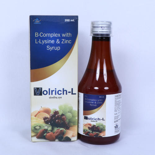 B-Complex with L-lysine and Zinc Syrup