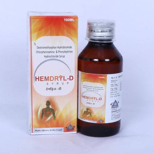 Dextromethorphan Hydrobromide Chlorpheniramine and Phenylephrine HCL Syrup