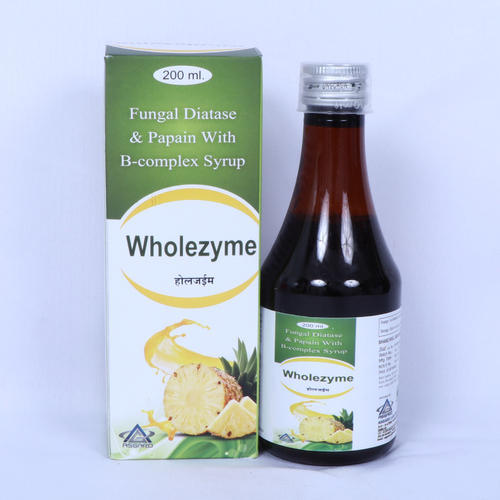 Fungal Diastase and Papain with B-Complex Syrup