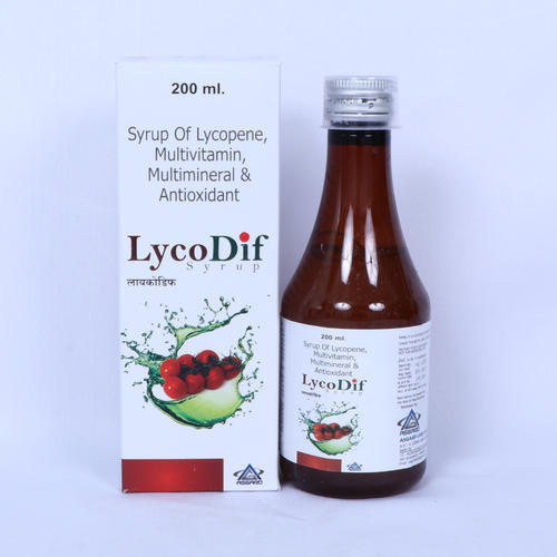 Lycopene, Multivitamin, Multimineral and Antioxidant Syrup, Packaging Type : Pet Bottle