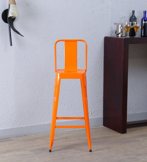 Orange Bar Stool, Feature : Shiny