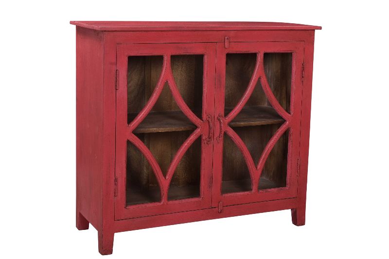 Red Dining Room Sideboard