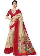 Printed Party Wear Linen Saree, Feature : Comfortable, Easy Washable