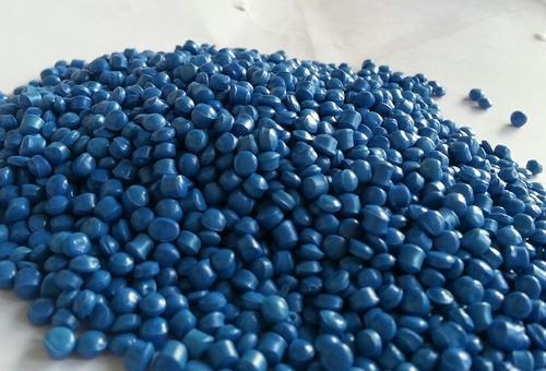 Plastic ABS Light Blue Granules