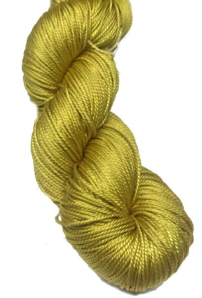 100% Pure Mulberry Reeled Silk Yarn - Super Gold