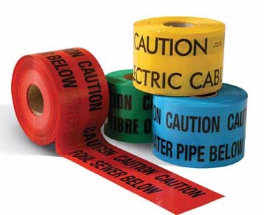 non detectable underground warning tape