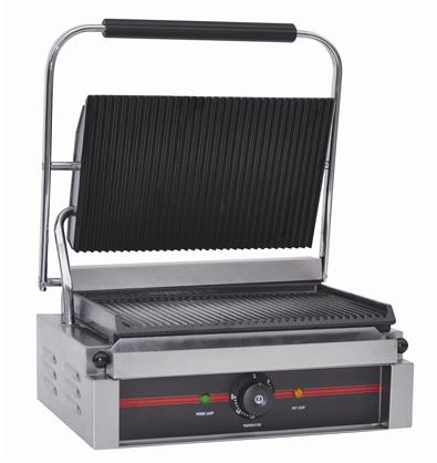 Electric iron contact grill