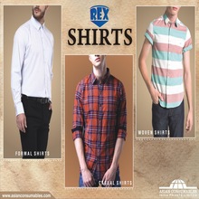 Buyers Brand 100% Cotton Stripes casual shirts, Feature : Anti-Pilling, Quick Dry