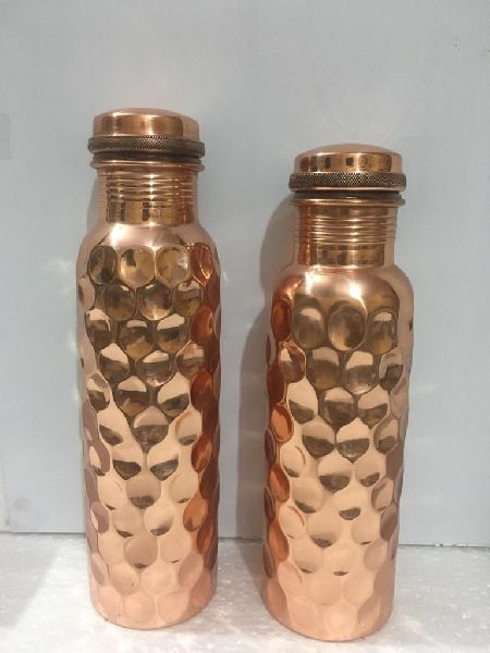 Hammered Copper Bottle, Storage Capacity : 1ltr, 250ml, 500ml