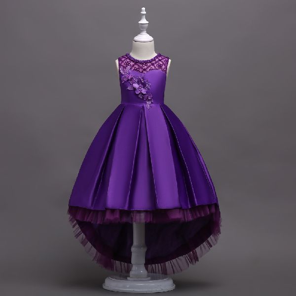 Elegant Boutique Girl Party Princess Dress Children Tulle Ruffles ...