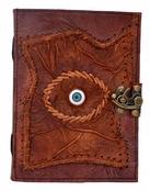 Leather Journal Note Book Brown