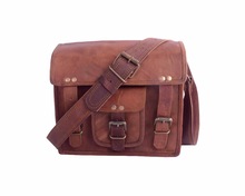 Genuine Leather Messenger Shoulder Briefcase, Gender : Unisex