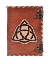 Triangle Leather Journal Notebook