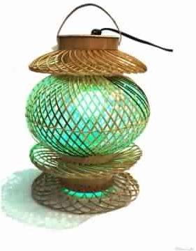 Bamboo Lantern, Width : 180 Millimeter