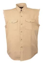 Sleeveless Cotton Shirts