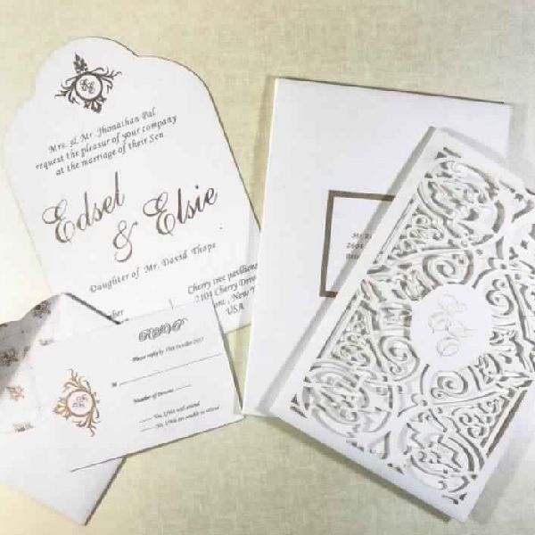 Laser Cut Sleeve Invitation Card Printed Services At Best Price In Noida Upani India Private