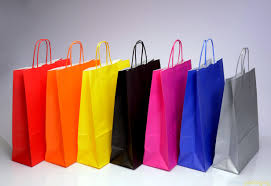 Colored Paper Carry Bags, for Shopping, Feature : Easy Folding, Good Quality, Soft