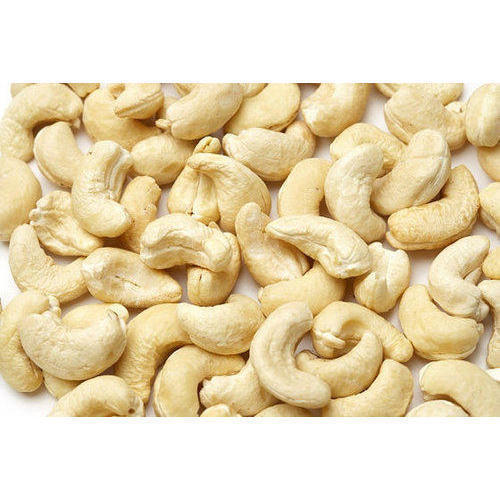 Blanched Natural W210 Cashew Kernels, for Food, Shape : Curve