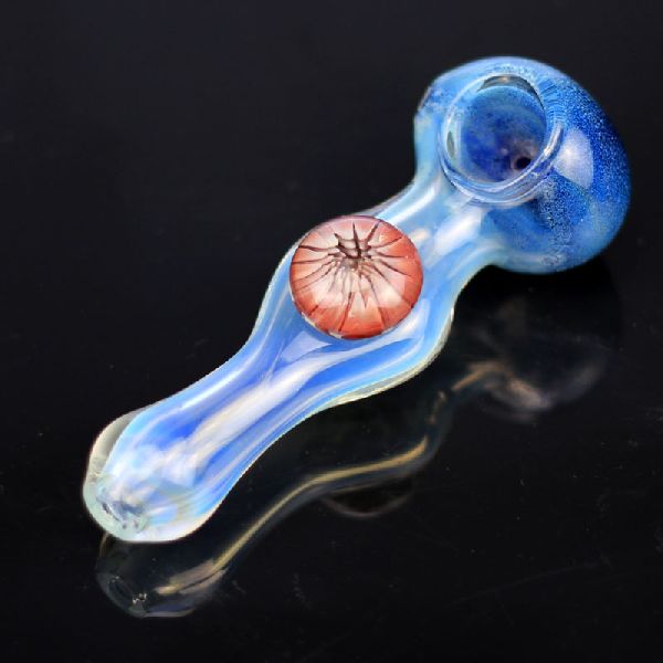 DOUBLE BLOWN INSIDE OUT GLASS PIPE