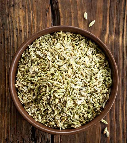 Organic Fennel seed, Color : Green