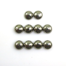 Golden Pyrite Stone Round Cabochons