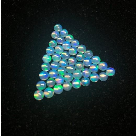Natural Ethiopian Welo Opal Round Cabochon