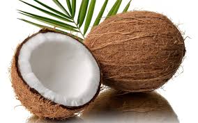 Natural coconut, Color : Brown