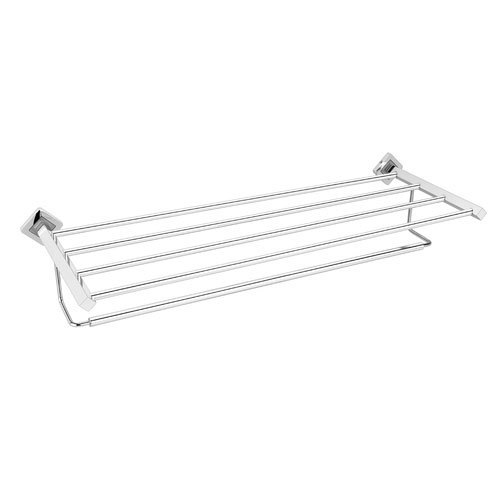 Stainless Steel Simple Towel Rack, for Bathroom Fitting, Feature : Anti Corrosive, Durable, Shiny Look