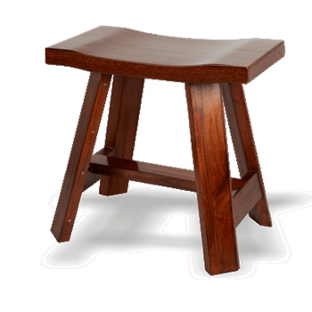 Wooden Spa Stool
