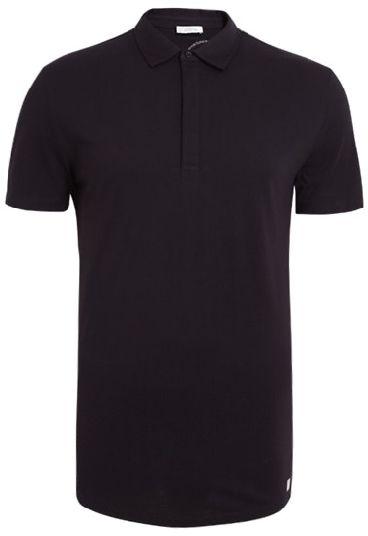 Cotton Men Black Polo T-shirt, Pattern : Plain, Occasion : Casual Wear ...