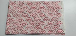 2.5 meter Hand block Printed buttery fly Cloth Cotton Fabric