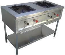 High Pressure Two Burner Commercial Gas Range, for Cooking, Feature : Easy To Wash, Light Weight