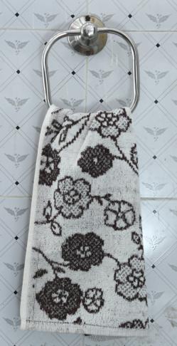 Rectangle 100% Cotton White Hand Towel