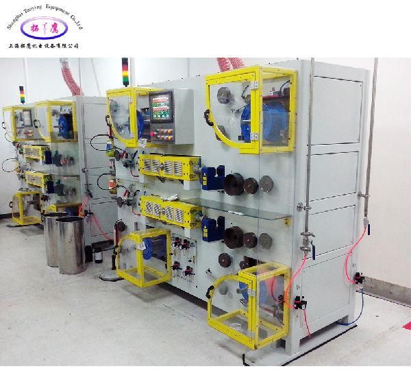 Optical Fiber Coloring and Rewinding Machine
