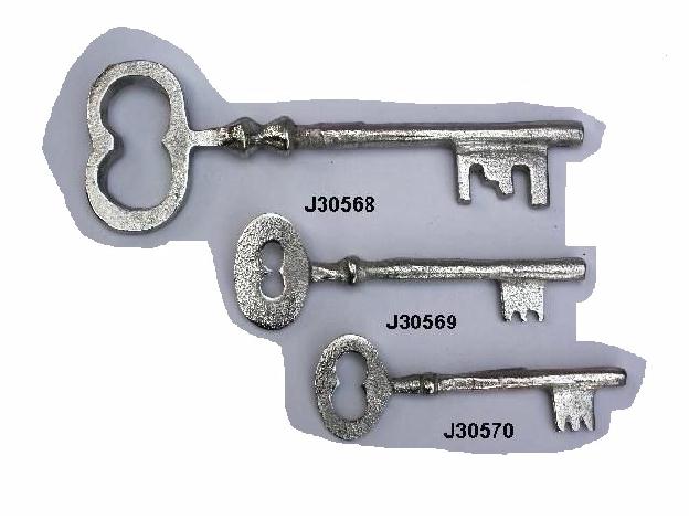 Cast aluminium Key