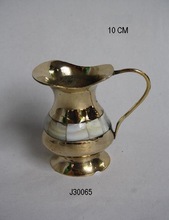 Cast Brass Decanter