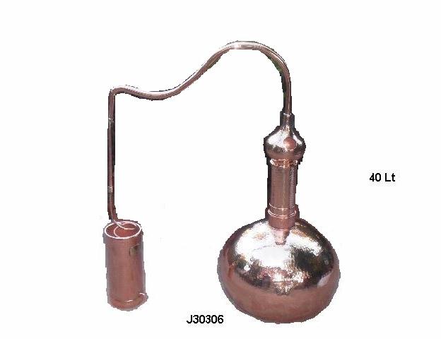 Polished Copper Distillers