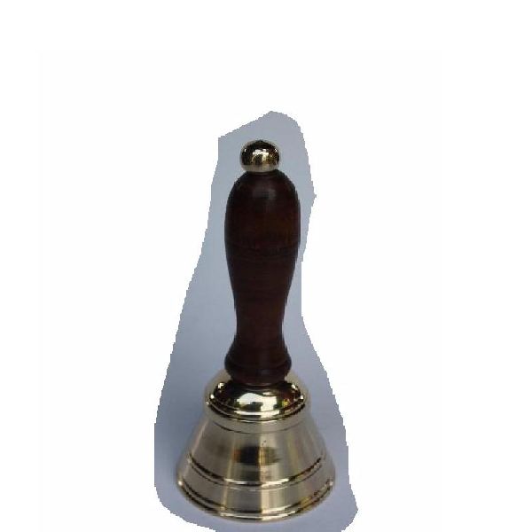 Wooden handle Brass Bell